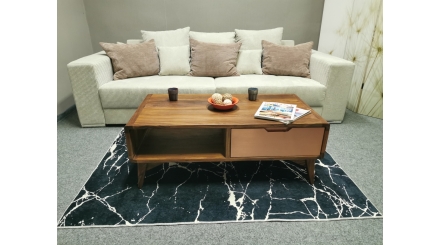 Nové big sofa RICARDO manšestr krém