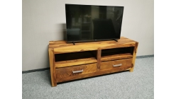 Nový TV stolek AMARILLO palisandr 2 šuplíky