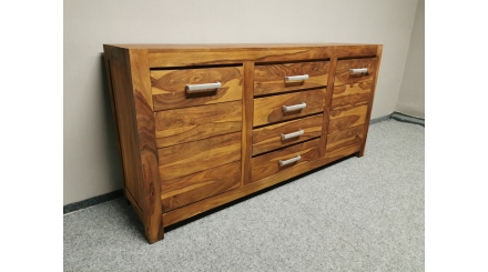 Nová stylová masiv skříňka AMARILLO palisandr