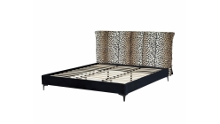 Nová postel s roštem 180x200 čalouněná Leopard