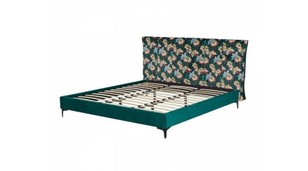 Nová postel s roštem 180x200 čalouněná Flamingo