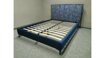 Nová postel s roštem 140x200 čalouněná BLUE FANTASY