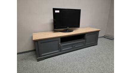 Nový TV stolek JASMIN hnědošedý