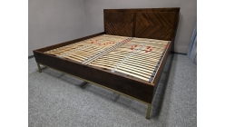 Nová stylová masiv postel CALATRIA 180 s rošty