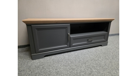 Nový TV stolek JASMIN hnědošedý