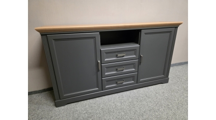 Nová dlouhá skříňka JASMIN hnědošedá