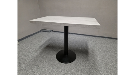 Nový šedočerný jídelní - kavárenský stůl 91