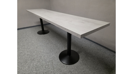 Nový šedočerný jídelní - kavárenský stůl 194