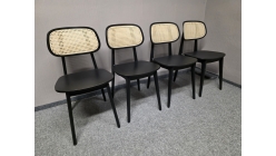 Nová 4x jídelní židle BUNNY R STIMA černá