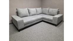 Nová rozkládací rohová sedačka světle šedá