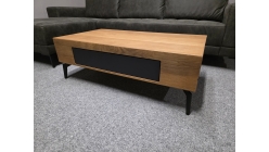 Nový konferenční stůl ENEGO hnědočerný