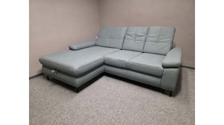 Nová modrozelená rohová sedačka POLIPOL