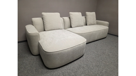 Nová variabilní sedačka ELA světle šedá