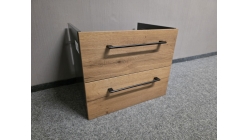 Nová značková skříňka pod umyvadlo PELIPAL hnědošedá