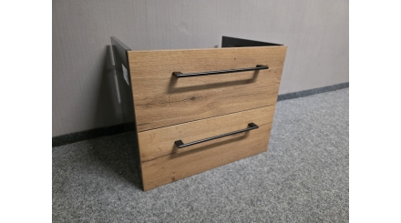 Nová značková skříňka pod umyvadlo PELIPAL hnědošedá