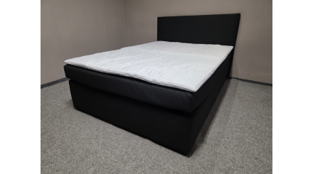 Nová boxspring postel DUKE 140 černá
