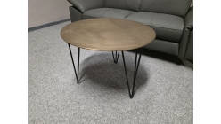 Nový konferenční stůl GUTMANN FACTORY černo zlatý