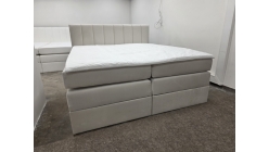 Nová boxspring postel ARDENI KING 180x200 krémová