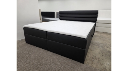 Nová boxpostel CELESTIA 180x200 černá