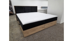 Nová boxpostel LOLLI 1 180x200 černá
